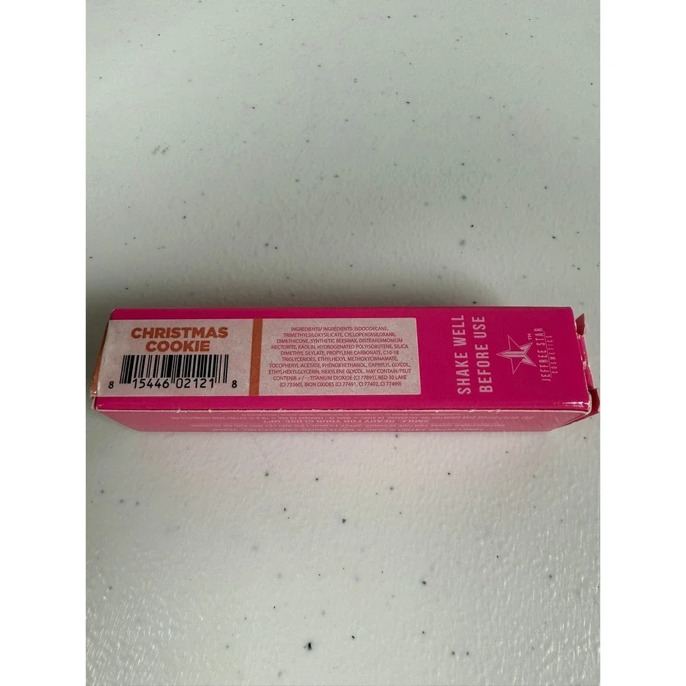 Jeffree Star Cosmetics Velour Liquid Lipstick Christmas Cookie 5.6ml/0.19 fl NIB